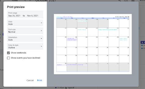 how do i print a google calendar? why not consider using the calendar as a canvas for your next art project?