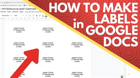 How Do I Print Labels in Google Docs? A Comprehensive Guide